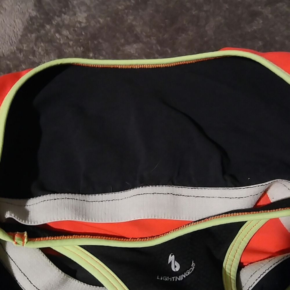 New Balance Lightning Dry Long Bra Racerback Tank size medium - Picture 6 of 6